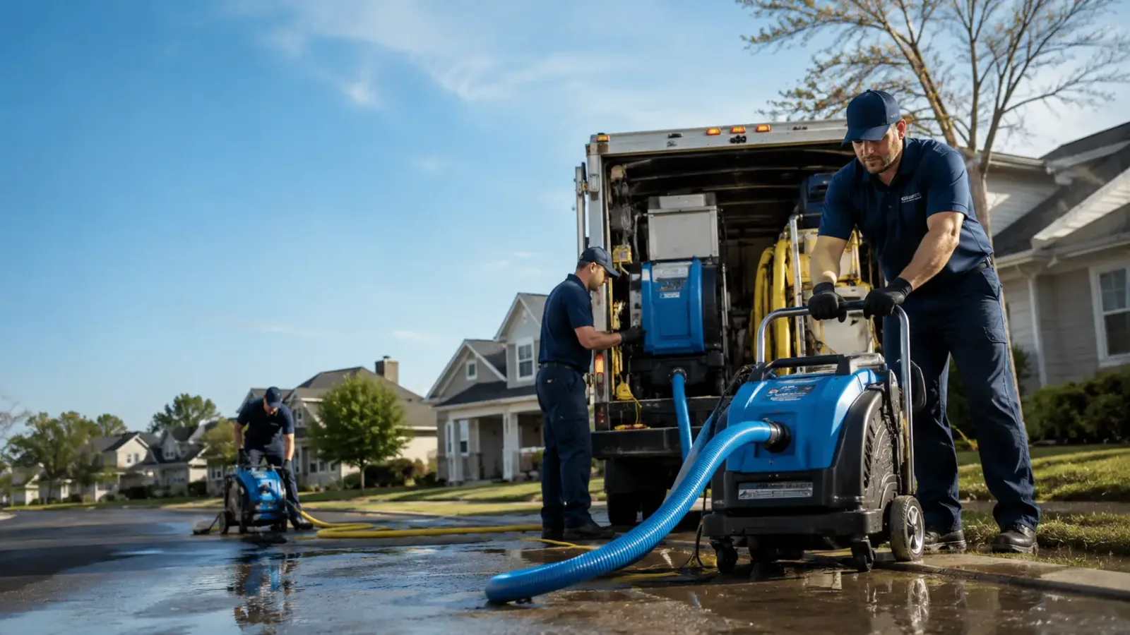 Flood Damage Cleanup in Palmyra, MI